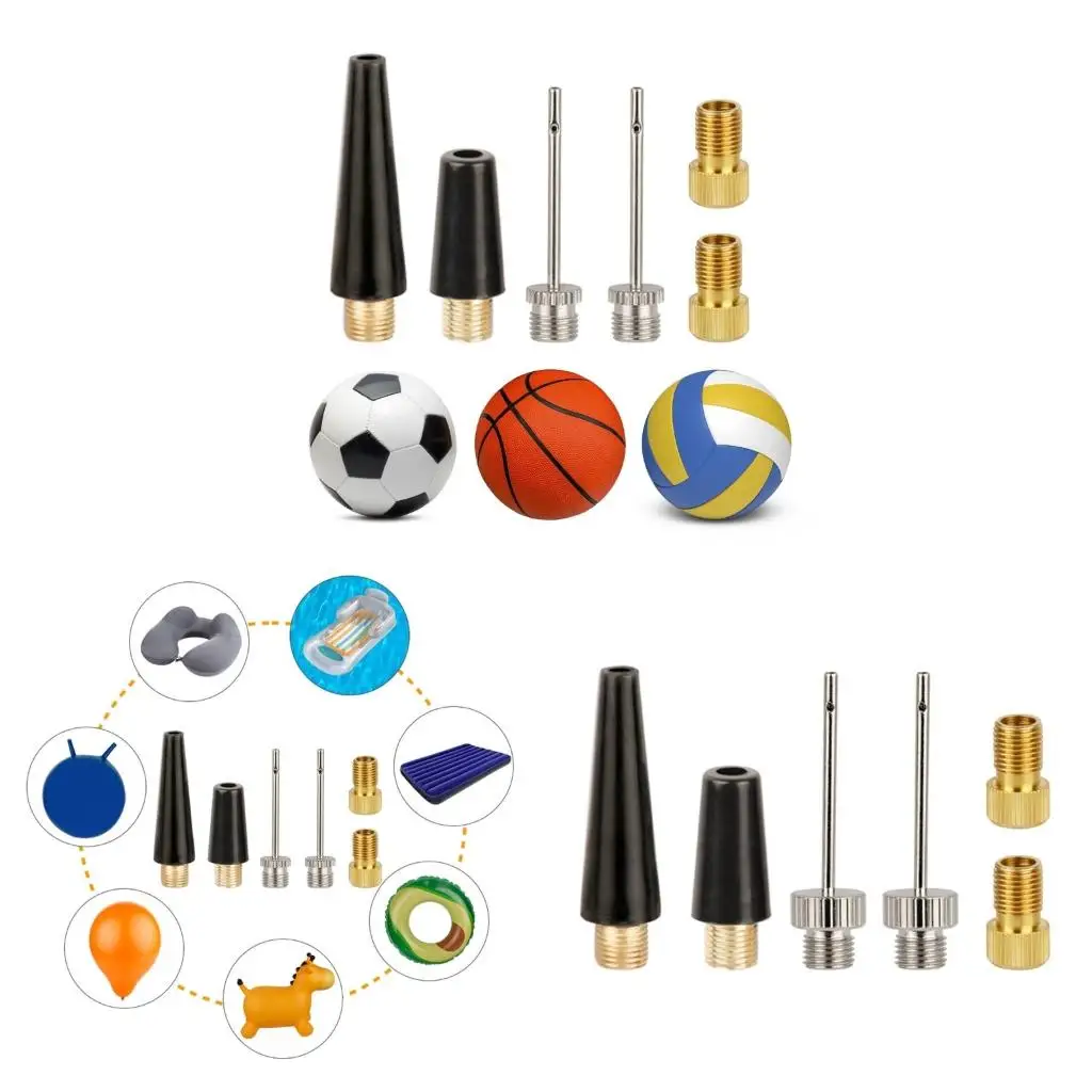 Q39E Balls Pump Needle Nozzle Inflator Adapter Bike Tire Valves Adapters Easy to Use
Q39E Balls Pump Needle Nozzle Inflator Adapter Bike Tire Valves Adapters Easy to Use