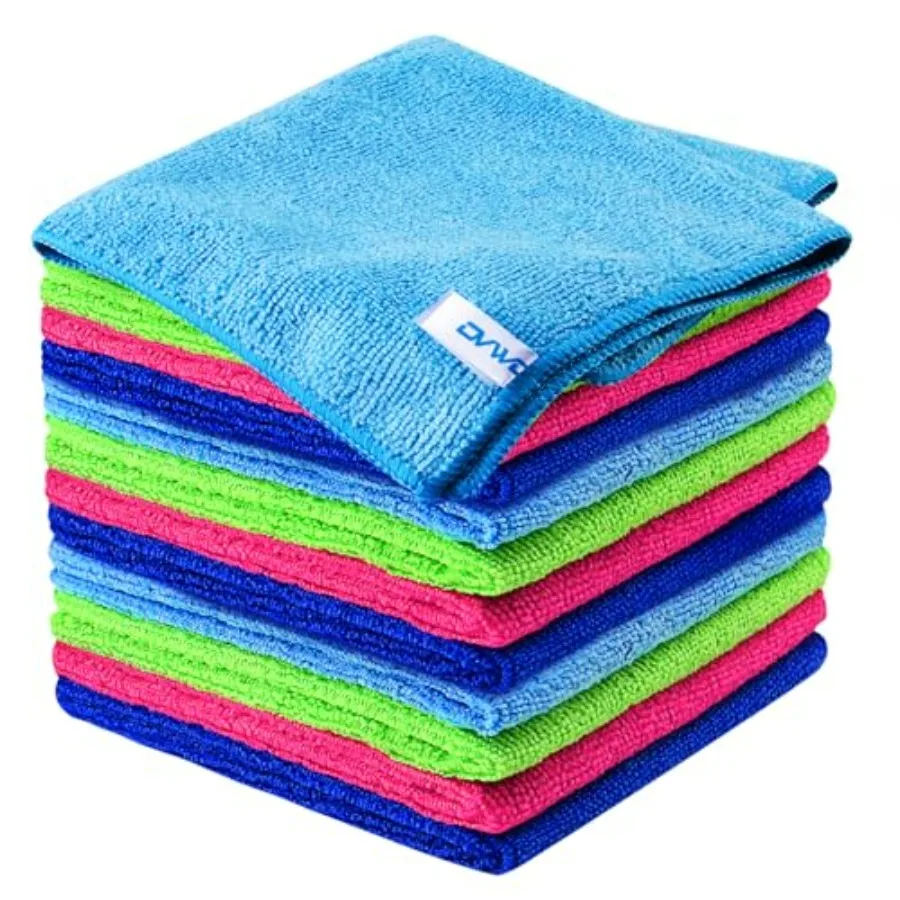 12Pcs Premium Microfiber Cleaning Cloth, Highly Absorbent Household Cleaning Supplies - for Kitchen Towels, Dish Cloths, Dust R
12Pcs Premium Microfiber Cleaning Cloth, Highly Absorbent Household Cleaning Supplies - for Kitchen Towels, Dish Cloths, Dust R