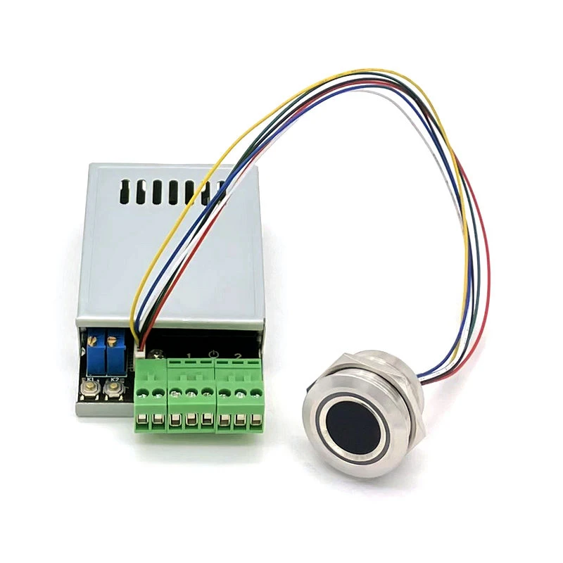 Two Relay K220 Fingerprint Control Board DC10-24V Administrator/User +R503 Fingerprint Module With 0.5s-60s-Normally Open Relay
Two Relay K220 Fingerprint Control Board DC10-24V Administrator/User +R503 Fingerprint Module With 0.5s-60s-Normally Open Relay