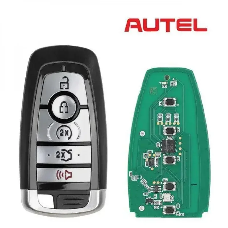 Универсальный смарт-ключ Autel ikeyfd005al с 5 кнопками, 315/433 МГц, для Ford
Универсальный смарт-ключ Autel ikeyfd005al с 5 кнопками, 315/433 МГц, для Ford