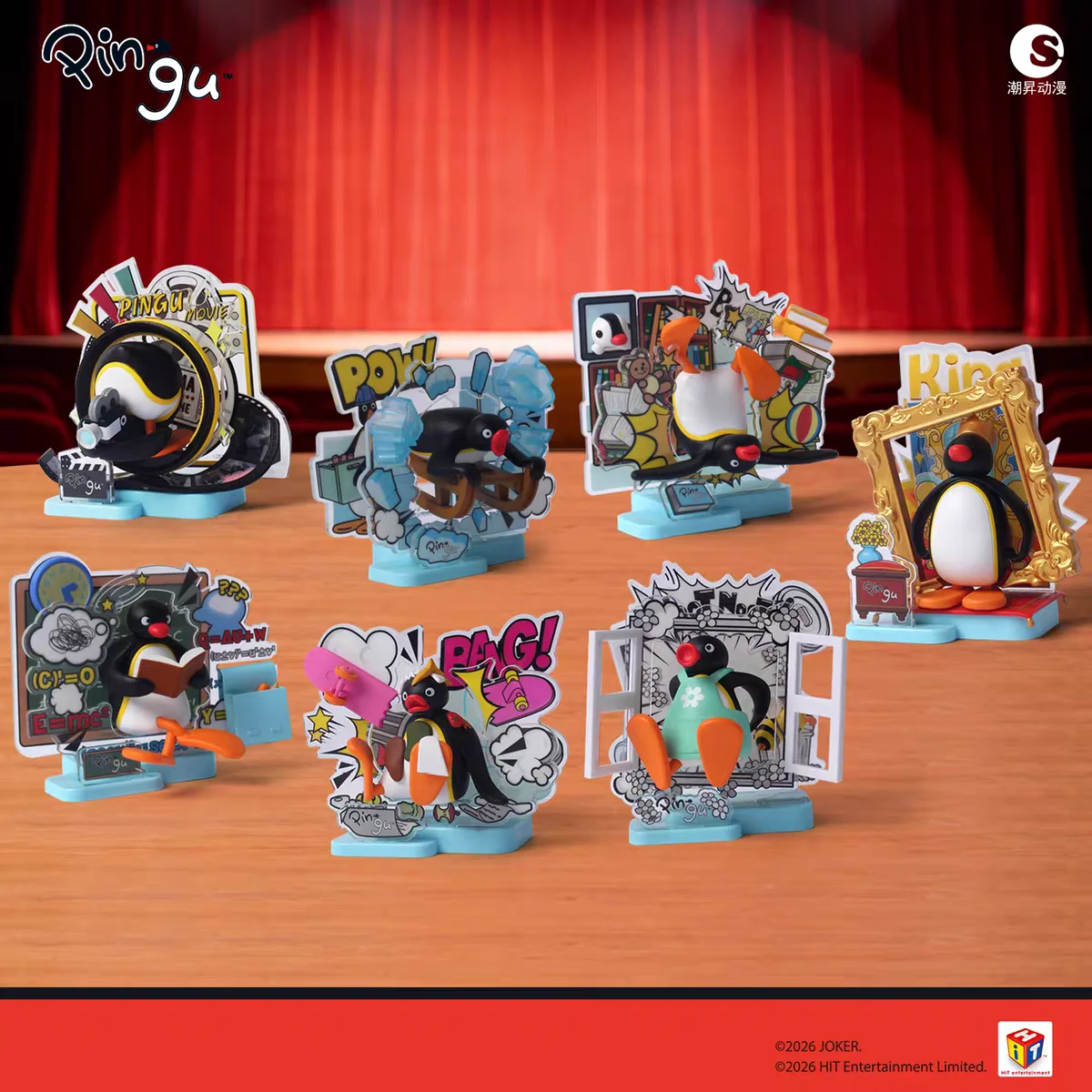 Genuine Pingus The Penguin Family Capsule Toys Micro-Theatre Series Blind Boxes Trendy Toy Figurines and Desk Ornaments
Genuine Pingus The Penguin Family Capsule Toys Micro-Theatre Series Blind Boxes Trendy Toy Figurines and Desk Ornaments