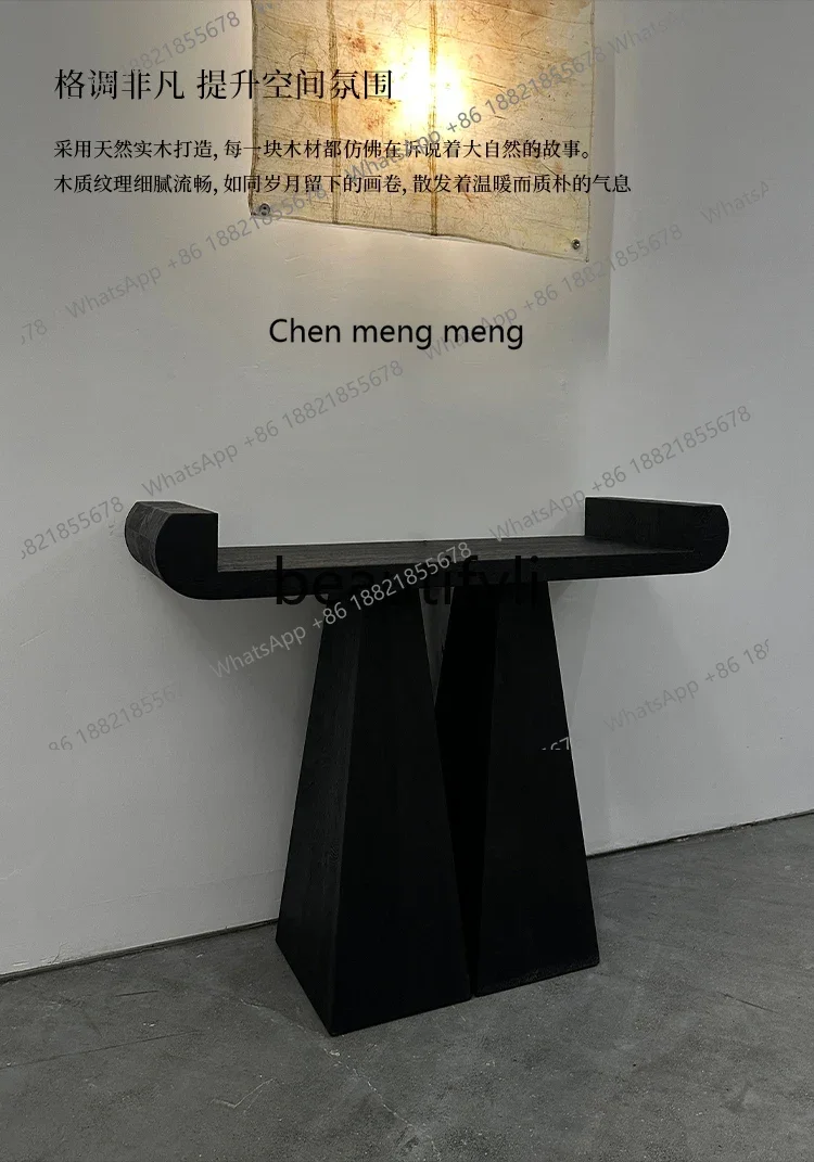 2003Living room decorative table corridor for typhoon water cabinet black solid wood entrance table decorative cabinet
2003Living room decorative table corridor for typhoon water cabinet black solid wood entrance table decorative cabinet