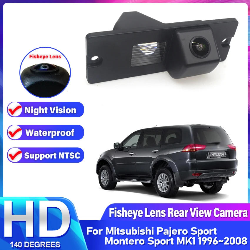 HD 1080x720P Автомобильная камера «рыбий глаз» для Mitsubishi Pajero Sport Montero Sport MK1 1996 ~ 2008 Автомобильный резервный монитор парковки заднего вида
HD 1080x720P Автомобильная камера «рыбий глаз» для Mitsubishi Pajero Sport Montero Sport MK1 1996 ~ 2008 Автомобильный резервный монитор парковки заднего вида