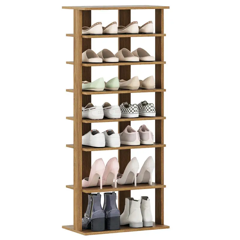 7 Tiers Patented Vertical Shoe Rack for Front Door-Natural
7 Tiers Patented Vertical Shoe Rack for Front Door-Natural