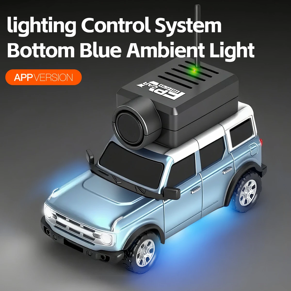1:64 Scale RC Car with 1080P FPV Camera Mobile App Control Off-Road Remote Control Toy Mini First Person View Vehicle
1:64 Scale RC Car with 1080P FPV Camera Mobile App Control Off-Road Remote Control Toy Mini First Person View Vehicle