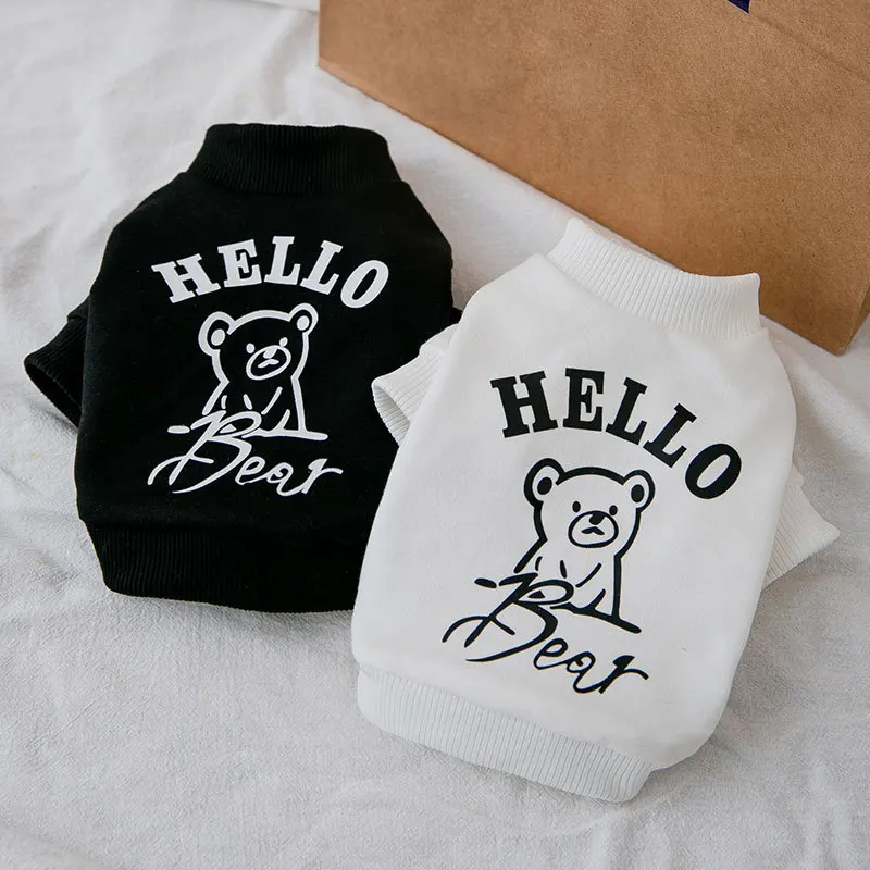 Spring Summer Thin Dog Bear Letter Print Hoodie Teddy Bichon Small Medium Dogs Cats Pet Clothes
Spring Summer Thin Dog Bear Letter Print Hoodie Teddy Bichon Small Medium Dogs Cats Pet Clothes