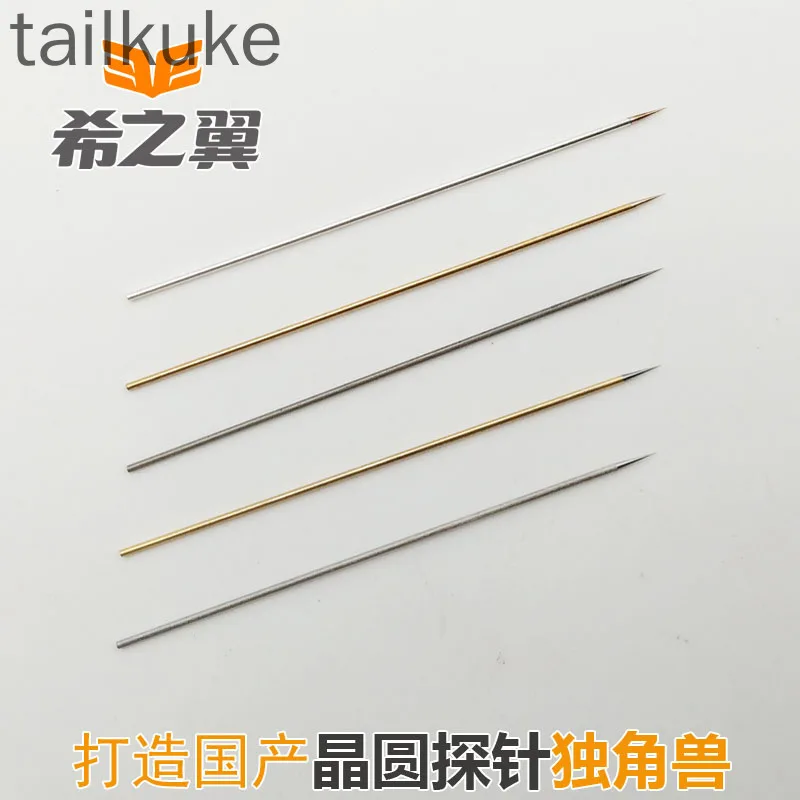 Wafer Test Probe Point Styre Gold-plated Alloy Tungsten Steel Beryllium Copper Probe Straight Needle
Wafer Test Probe Point Styre Gold-plated Alloy Tungsten Steel Beryllium Copper Probe Straight Needle