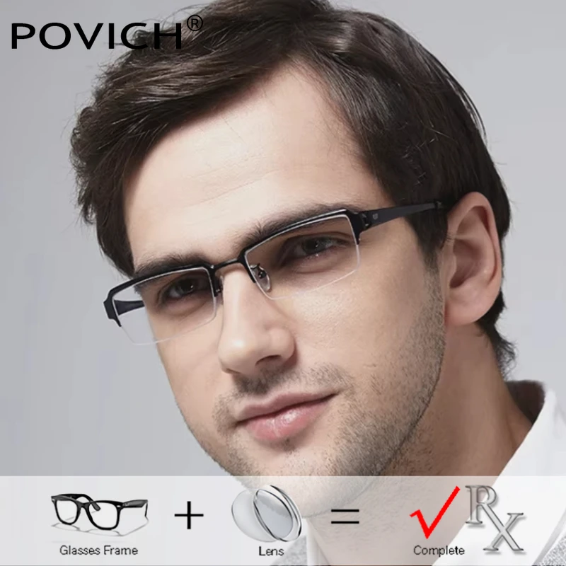 Men Prescription Glasse Prue Titanium Optical Good Quality Eyewear Myopia Hyperopia Lenses Progressive Vision Distance Ocular
Men Prescription Glasse Prue Titanium Optical Good Quality Eyewear Myopia Hyperopia Lenses Progressive Vision Distance Ocular