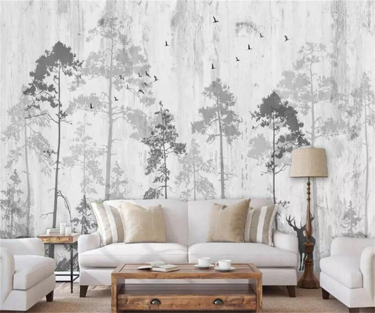 Custom 3D Wallpaper Black and White Wood Coconut Tree Palm Tree Oil Painting Home Decoration Living Room Background Wall Mural
Custom 3D Wallpaper Black and White Wood Coconut Tree Palm Tree Oil Painting Home Decoration Living Room Background Wall Mural