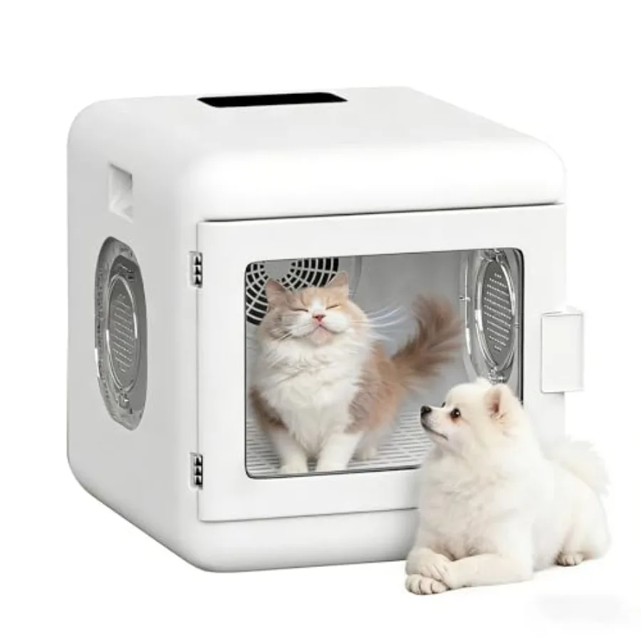 60L Automatic Pet Dryer Box 40dB Low Noise 360°Circulating Air Dryer for Cats and Small Dogs Professional Fast Drying Blower wi
60L Automatic Pet Dryer Box 40dB Low Noise 360°Circulating Air Dryer for Cats and Small Dogs Professional Fast Drying Blower wi