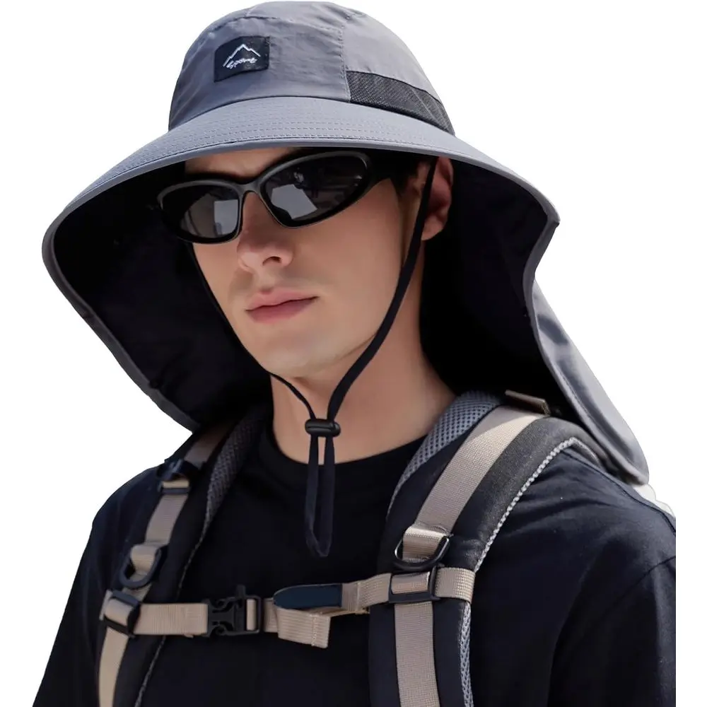 Wide Brim Sun Hat with Mesh Ventilation for Men and Women, UPF 50+ Protection Ideal for Beach and Garden
Wide Brim Sun Hat with Mesh Ventilation for Men and Women, UPF 50+ Protection Ideal for Beach and Garden