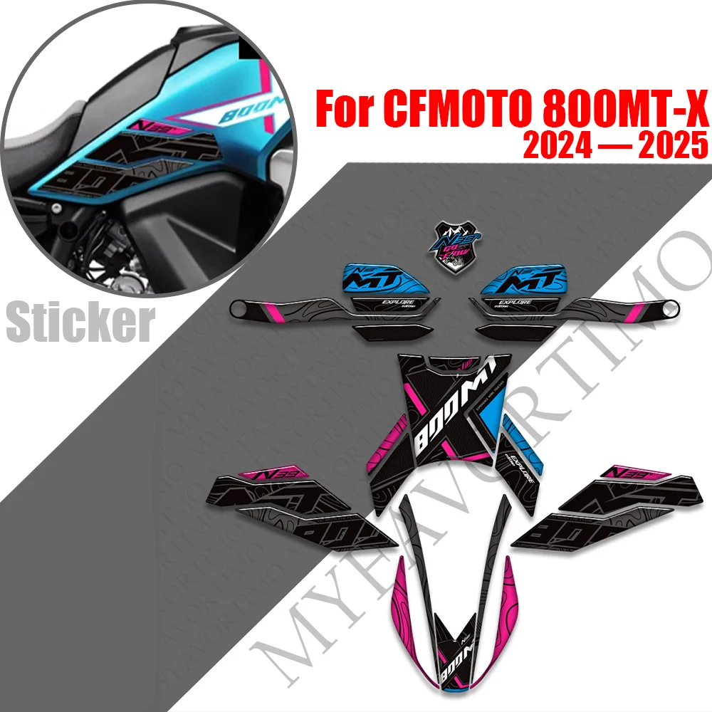 For CFMoto 800MT-X CF Moto 800MTX Adventure adv Bike Fuel Tank Pad Sticker Moto Epoxy resin Decals 2024 2025
For CFMoto 800MT-X CF Moto 800MTX Adventure adv Bike Fuel Tank Pad Sticker Moto Epoxy resin Decals 2024 2025