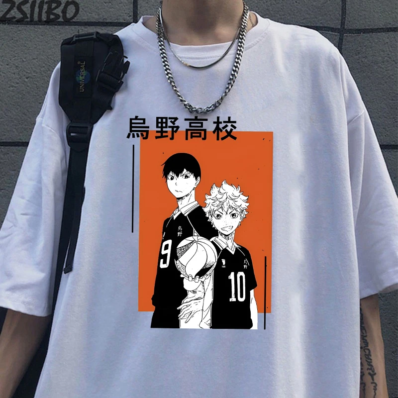 Hot Hinata Shoyo Tobio Kageyama Print Short Sleeve T Shirts Women Men Casual Shirts Summer Crew Neck Anime T-shirts
Hot Hinata Shoyo Tobio Kageyama Print Short Sleeve T Shirts Women Men Casual Shirts Summer Crew Neck Anime T-shirts