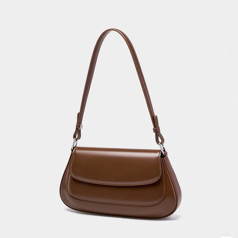 Fashion Handbags Genuine Leather Women Saddle Bags High Quality Single Shoulder Bag Female Versatile Crossbody Bag
Fashion Handbags Genuine Leather Women Saddle Bags High Quality Single Shoulder Bag Female Versatile Crossbody Bag