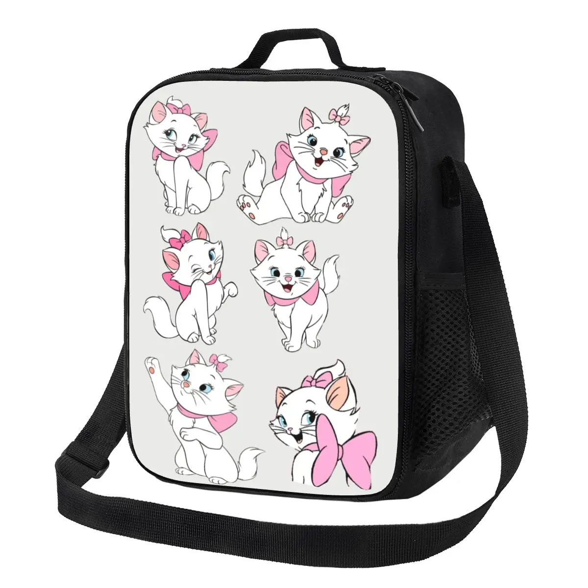 Custom Marie Cat Cartoon Portable Lunch Boxes for Women Waterproof Cooler Thermal Food Insulated Lunch Bag Office Work
Custom Marie Cat Cartoon Portable Lunch Boxes for Women Waterproof Cooler Thermal Food Insulated Lunch Bag Office Work