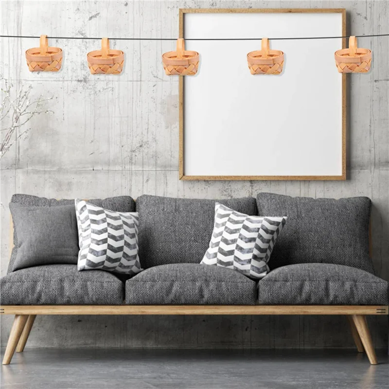 120Pcs Wood Chip Mini Baskets Manual Woven Baskets Ornaments Candy Storage Box-B09B
120Pcs Wood Chip Mini Baskets Manual Woven Baskets Ornaments Candy Storage Box-B09B