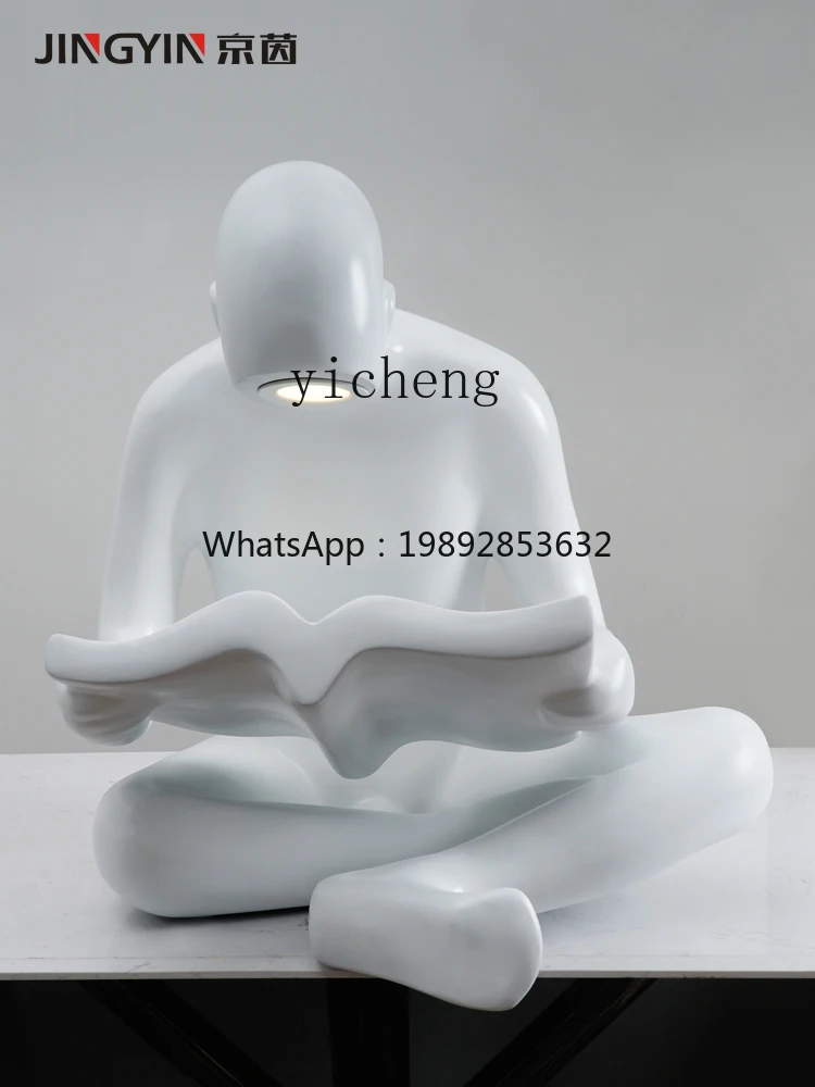 M3-19 reading abstract sculpture figure decoration hotel lobby soft decoration
M3-19 reading abstract sculpture figure decoration hotel lobby soft decoration
