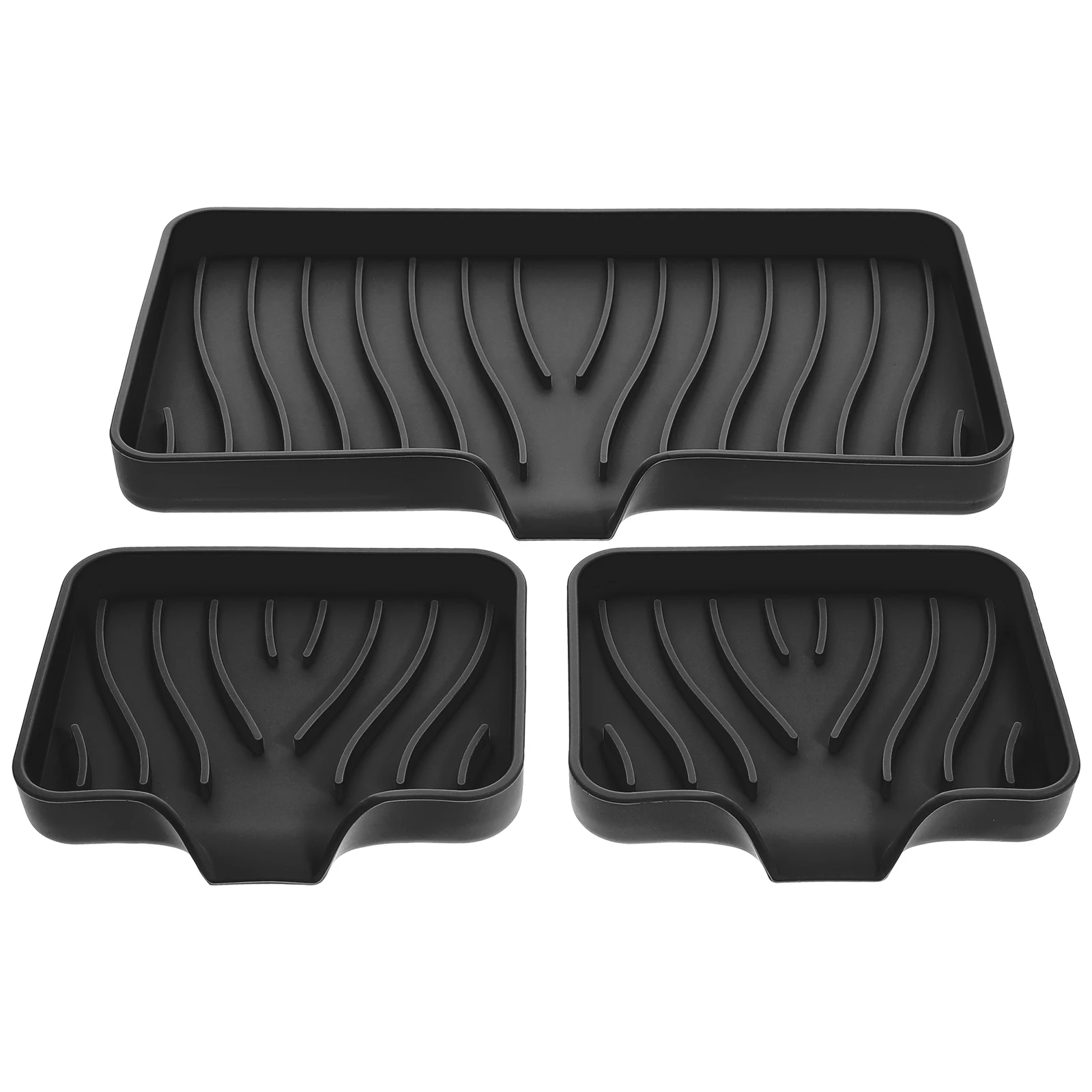 3 Pcs Silicone Soap Dish Anti Slip Holder Self Draining Bathroom Countertop Tray Shower Bar Kitchen Sponge Storage
3 Pcs Silicone Soap Dish Anti Slip Holder Self Draining Bathroom Countertop Tray Shower Bar Kitchen Sponge Storage