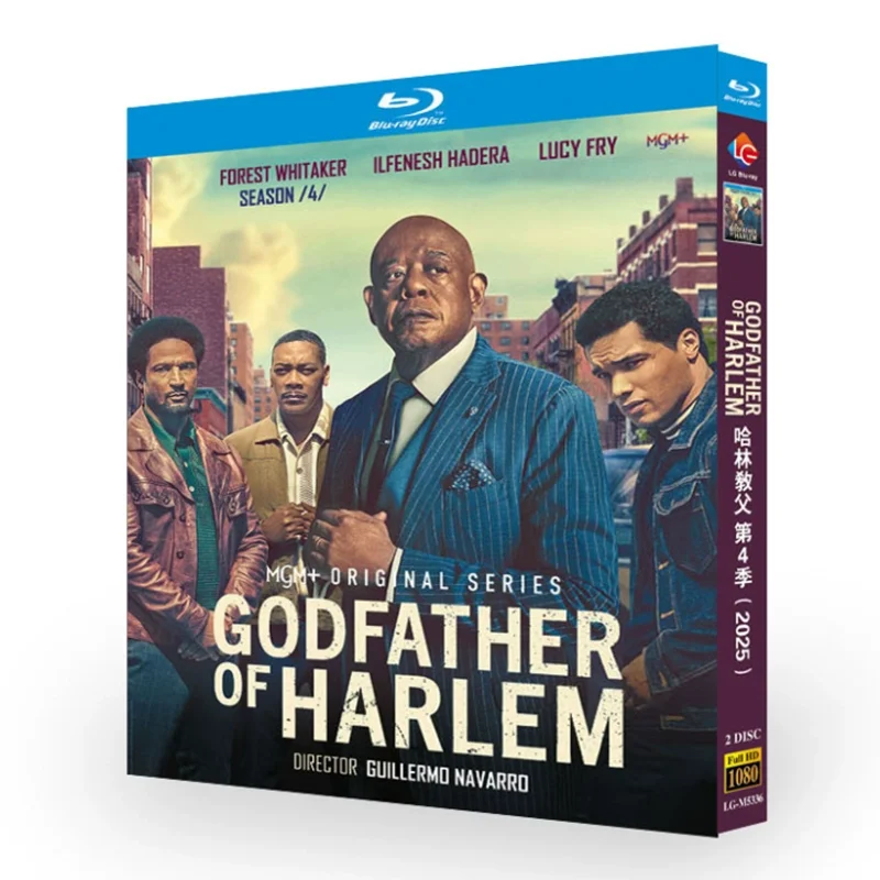 Godfather of Harlem Season 4 (2025) Blu-ray Disc
Godfather of Harlem Season 4 (2025) Blu-ray Disc