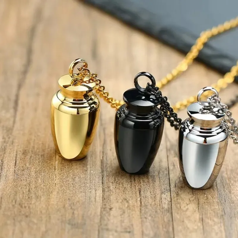 Urn Necklace Pendant for Ashes Cremation Jewelry
Urn Necklace Pendant for Ashes Cremation Jewelry