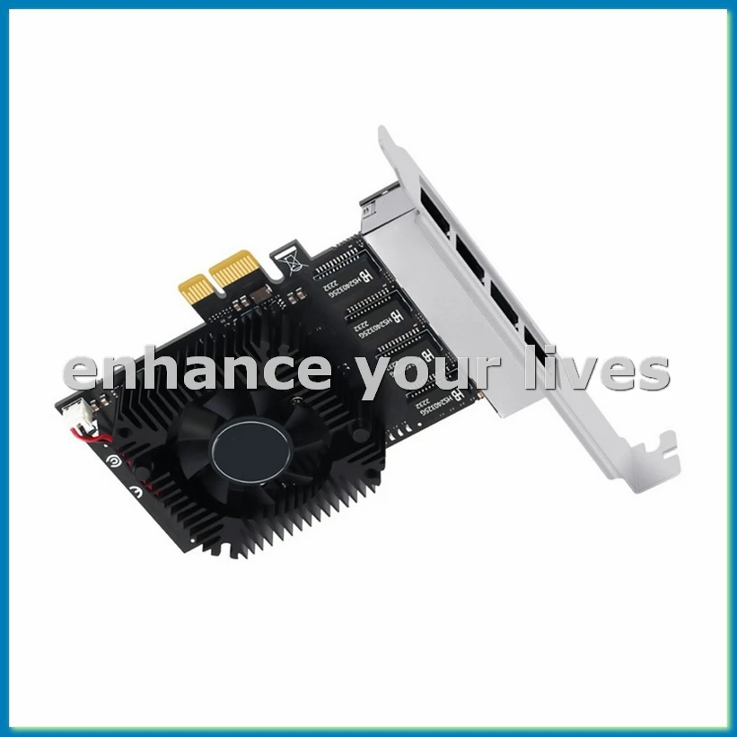 4-портовая сетевая карта PCIE POE, 10/100/1000/2500 Мбит/с, гигабитный промышленный Ethernet-конвертер, адаптер 20G PCIE X4, чип 8125BG-A79U
4-портовая сетевая карта PCIE POE, 10/100/1000/2500 Мбит/с, гигабитный промышленный Ethernet-конвертер, адаптер 20G PCIE X4, чип 8125BG-A79U