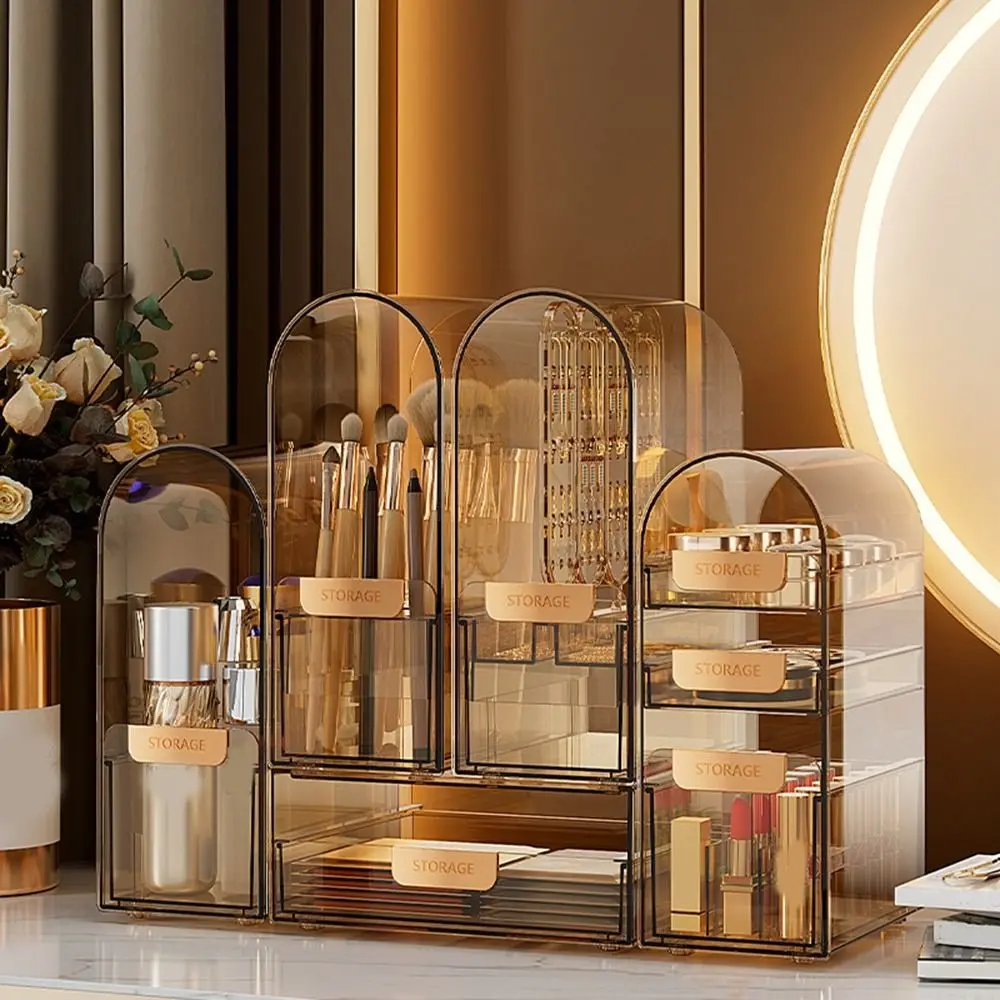 Transparent Acrylic Cosmetics Storage Box Dustproof Drawer Type Lipstick Box Large Capacity Jewelry Display Rack Desktop
Transparent Acrylic Cosmetics Storage Box Dustproof Drawer Type Lipstick Box Large Capacity Jewelry Display Rack Desktop