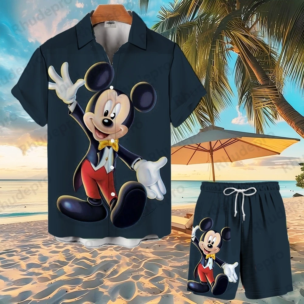 Disney Mickey Mouse 3d Printed Hawaiian Shirts Suit Men And Women Fashion Cartoon Boys Suits Short Sleeve Shorts Beach Set
Disney Mickey Mouse 3d Printed Hawaiian Shirts Suit Men And Women Fashion Cartoon Boys Suits Short Sleeve Shorts Beach Set