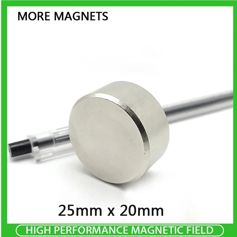 1~10PCS 25x20mm Thick Powerful Strong Magnetic Magnets 25mm x 20mm Permanent Neodymium Magnet Round Magnet 25*20mm
1~10PCS 25x20mm Thick Powerful Strong Magnetic Magnets 25mm x 20mm Permanent Neodymium Magnet Round Magnet 25*20mm
