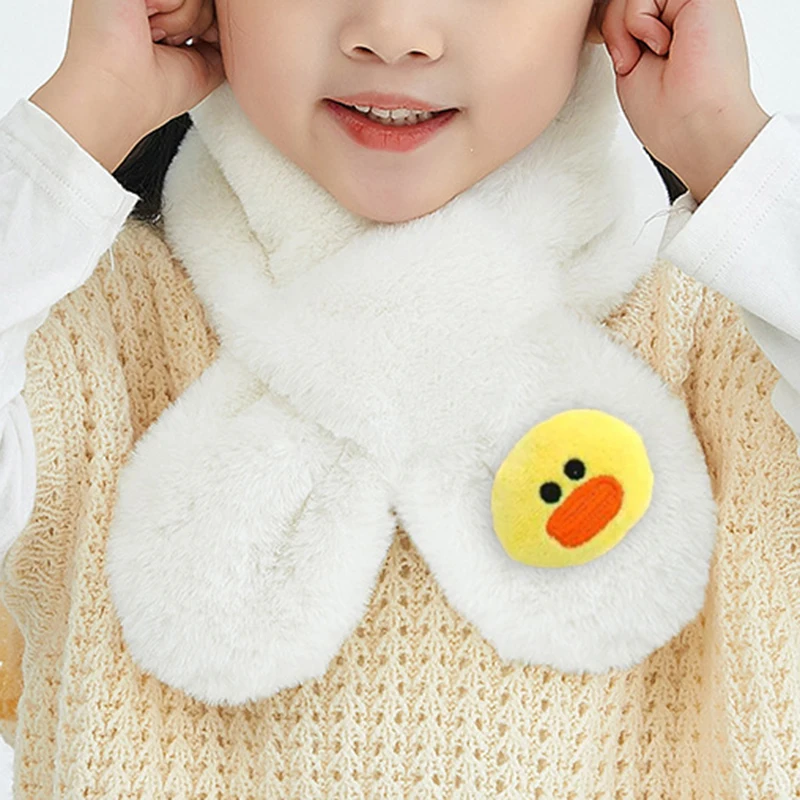 Cartoon Winter Baby Scarf Cute Bear Plush Scarves For Kids Boys Girls Korean Solid Color Children Warm White Neckerchief
Cartoon Winter Baby Scarf Cute Bear Plush Scarves For Kids Boys Girls Korean Solid Color Children Warm White Neckerchief