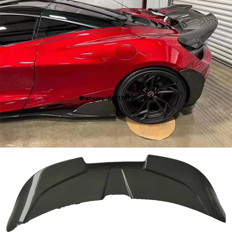For Mclaren 720s Dry Carbon Fiber Spoiler RYFT Design Rear Wing
For Mclaren 720s Dry Carbon Fiber Spoiler RYFT Design Rear Wing