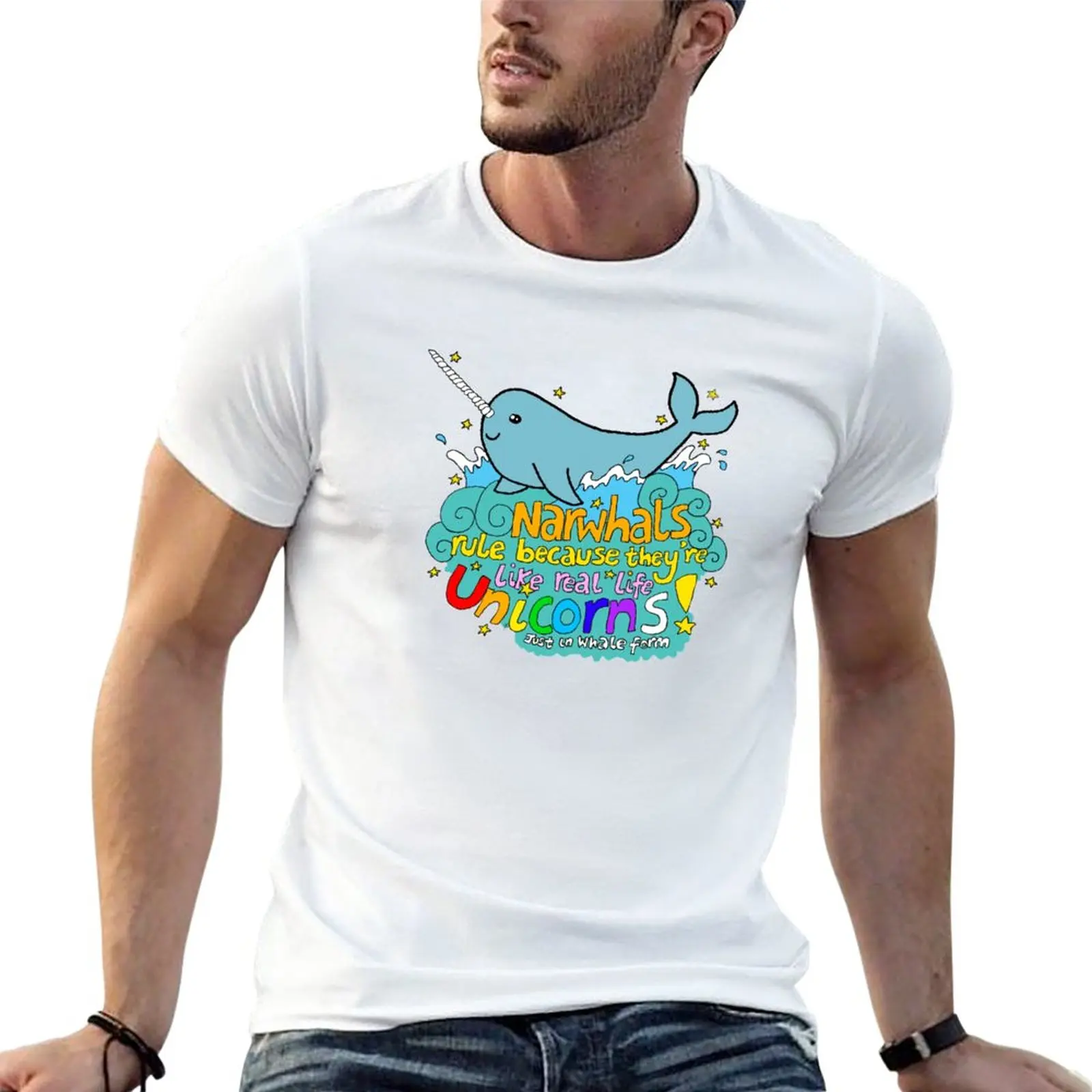 New Narwhal T-Shirt custom t shirts plus size tops Short t-shirt mens graphic t-shirts big and tall
New Narwhal T-Shirt custom t shirts plus size tops Short t-shirt mens graphic t-shirts big and tall