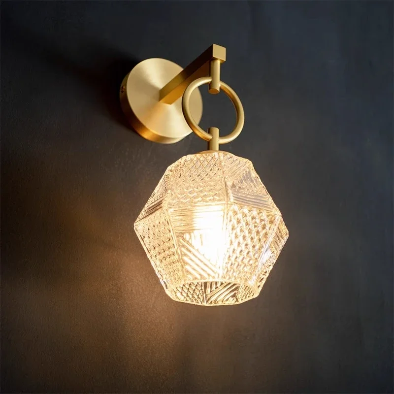 Nordic Glass Wall Lamp Beside Bedroom Bathroom Mirror Light American Style LED Wall Sconces Vintage Edison Lighting Luminaire
Nordic Glass Wall Lamp Beside Bedroom Bathroom Mirror Light American Style LED Wall Sconces Vintage Edison Lighting Luminaire
