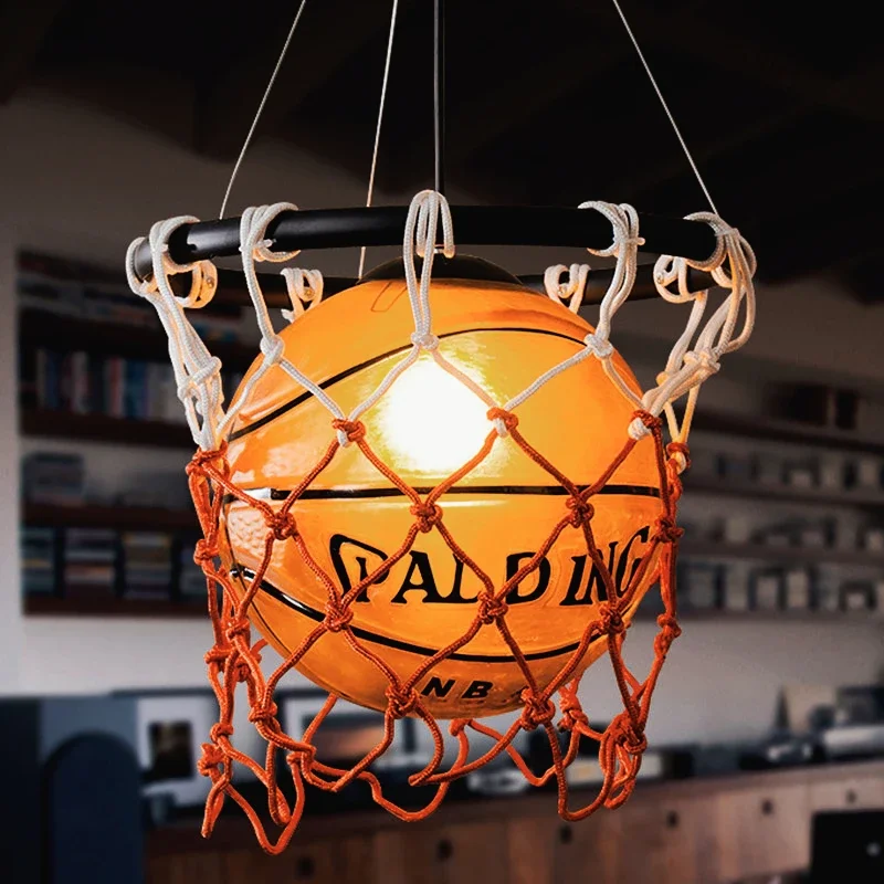 Retro American Glass Pendant Lights Basketball Led Industrial Children's Room Bedroom Chandelier Kids Gift Home Hanging Lighting
Retro American Glass Pendant Lights Basketball Led Industrial Children's Room Bedroom Chandelier Kids Gift Home Hanging Lighting