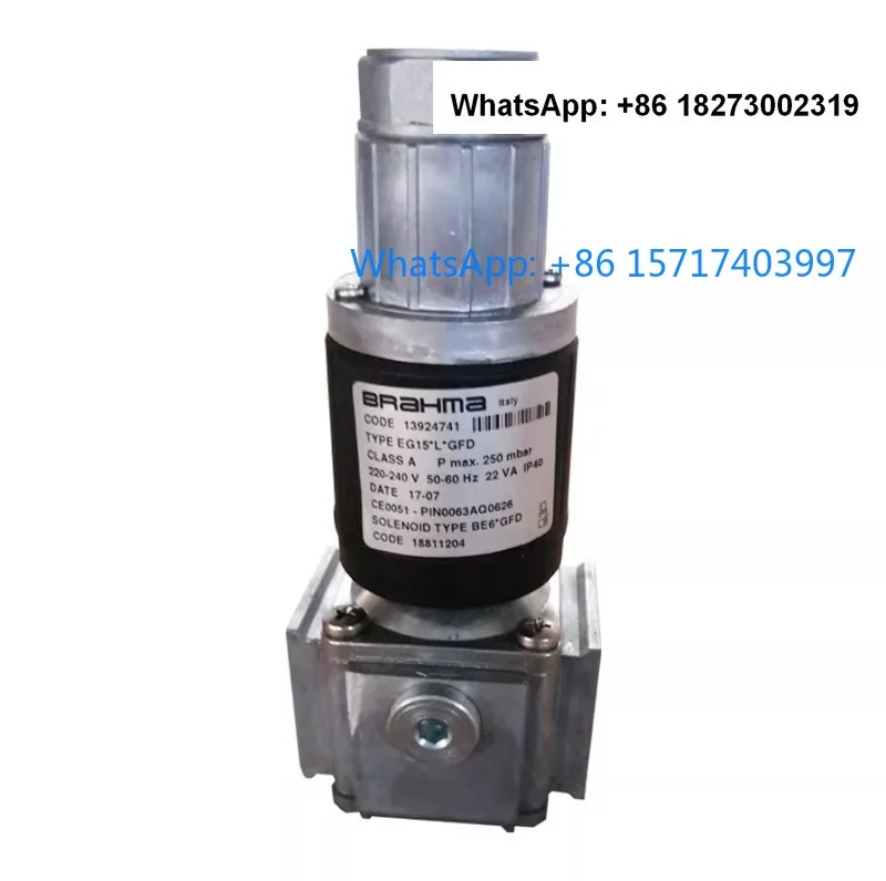 BRAHMA gas combustion engine solenoid valve group safety valve control valve EG12/15/30/40EGN25GMOGFD
BRAHMA gas combustion engine solenoid valve group safety valve control valve EG12/15/30/40EGN25GMOGFD