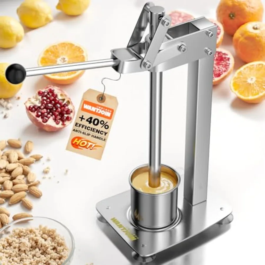 Heavy Duty Lemon Smasher Stainless Steel Manual Fruit Juicer Crusher with Silicone Anti-Slip Handle and Suction Cups Desktop Le
Heavy Duty Lemon Smasher Stainless Steel Manual Fruit Juicer Crusher with Silicone Anti-Slip Handle and Suction Cups Desktop Le