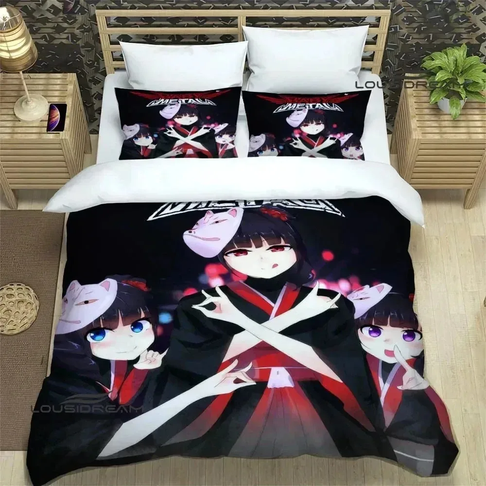 babymetal combination Bedding Set For Bedroom Soft Modern Bedspreads Comefortable Kids Duvet Cover Quilt Cover And Pillowcase
babymetal combination Bedding Set For Bedroom Soft Modern Bedspreads Comefortable Kids Duvet Cover Quilt Cover And Pillowcase