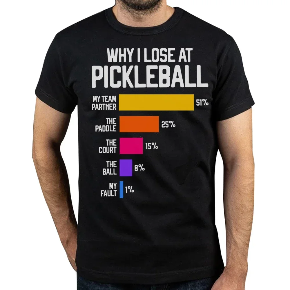 Why I Lose At Pickleball T Shirt Humor Funny Pickleballers Gift Tee Tops Casual 100% Cotton Unisex EU Size Soft T-shirts
Why I Lose At Pickleball T Shirt Humor Funny Pickleballers Gift Tee Tops Casual 100% Cotton Unisex EU Size Soft T-shirts