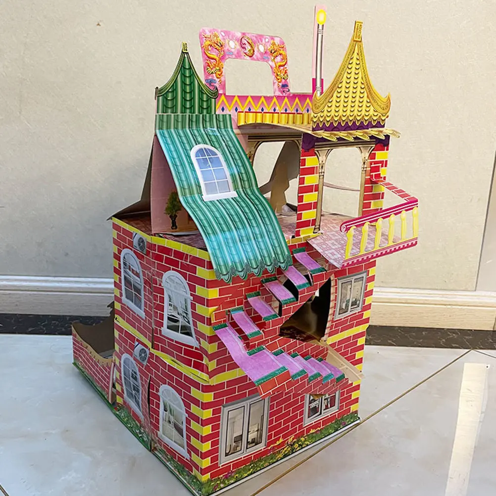 Colorful Ancestor Paper Villa Bright Printed Burning House for Qingming Festival Funeral Sacrifice Supplies Prosperity Blessing
Colorful Ancestor Paper Villa Bright Printed Burning House for Qingming Festival Funeral Sacrifice Supplies Prosperity Blessing
