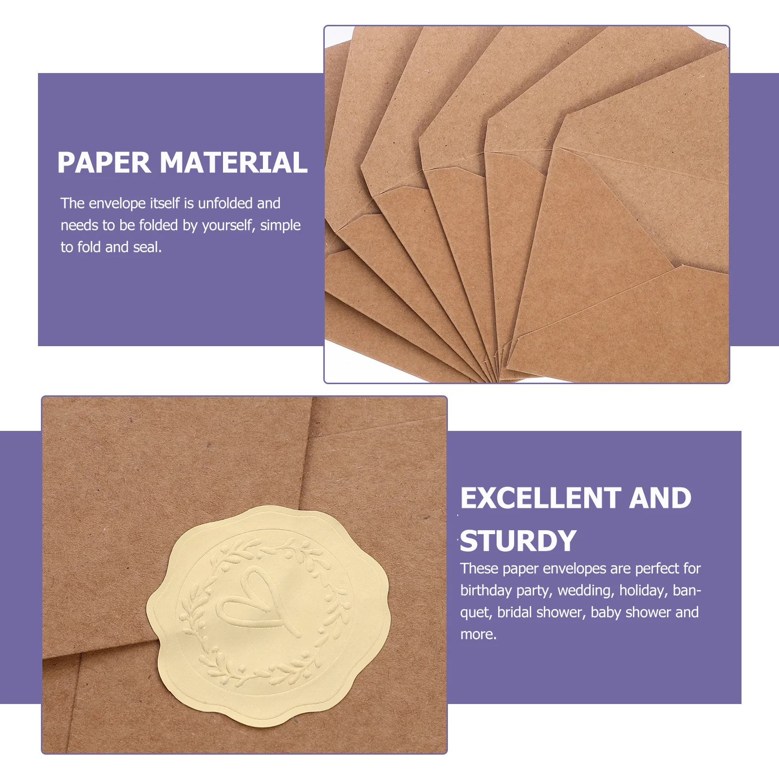 1Set Vintage Envelope Decorative Invitation Envelopes Wedding Multi-Function Blank Card Envelopes Festival Supplies
1Set Vintage Envelope Decorative Invitation Envelopes Wedding Multi-Function Blank Card Envelopes Festival Supplies