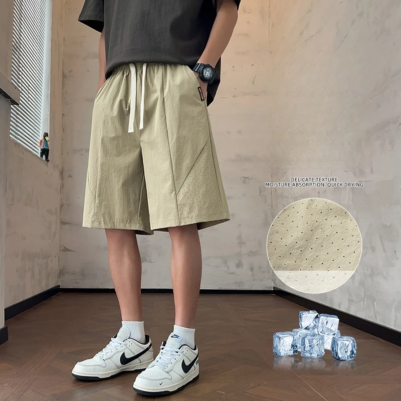 Brand Clothing Summer Thin Men's Mesh Shorts Casual Quick-Dry Swim Trunks Bermuda Board Pants Elastic Waist Baggy Sporty Shorts
Brand Clothing Summer Thin Men's Mesh Shorts Casual Quick-Dry Swim Trunks Bermuda Board Pants Elastic Waist Baggy Sporty Shorts