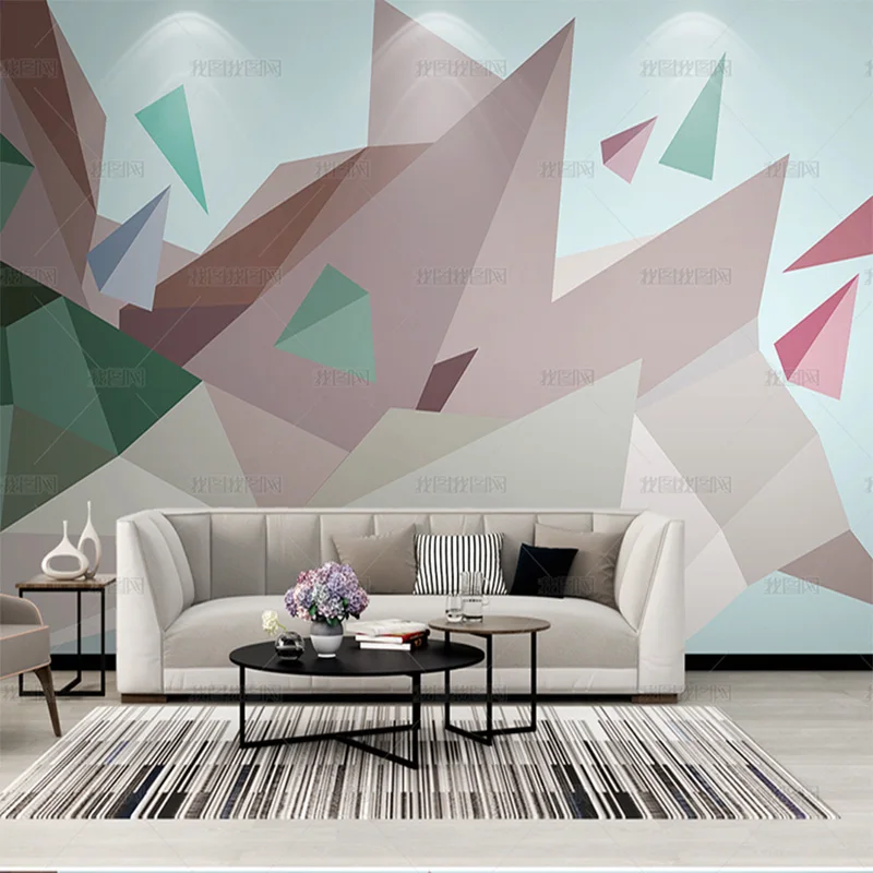 Customized products Modern simple abstract geometry small fresh elegant bedside bedroom wallpaper background wall living room 3d
Customized products Modern simple abstract geometry small fresh elegant bedside bedroom wallpaper background wall living room 3d