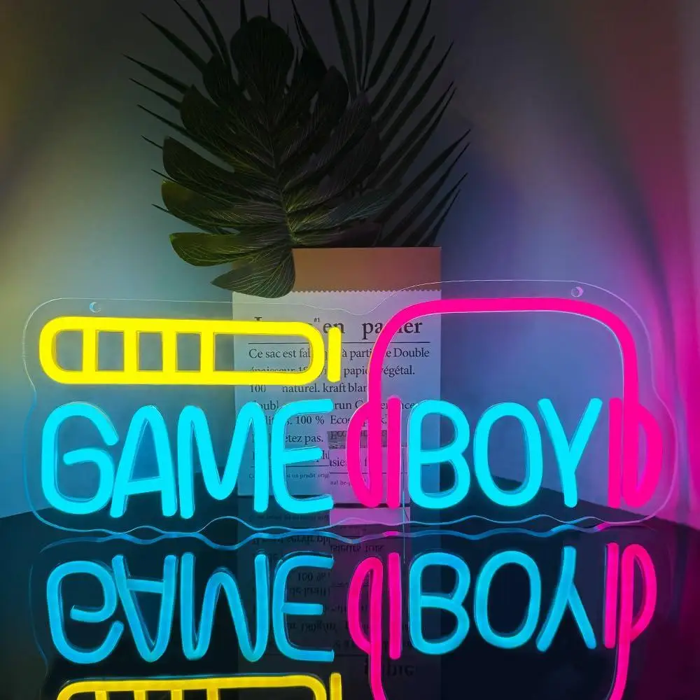 Game Boy Neon Sign USB Dimmable LED Light for Bedroom Club Party Man Cave Game Room Aesthetic Decor Gifts for Teen Night Light
Game Boy Neon Sign USB Dimmable LED Light for Bedroom Club Party Man Cave Game Room Aesthetic Decor Gifts for Teen Night Light