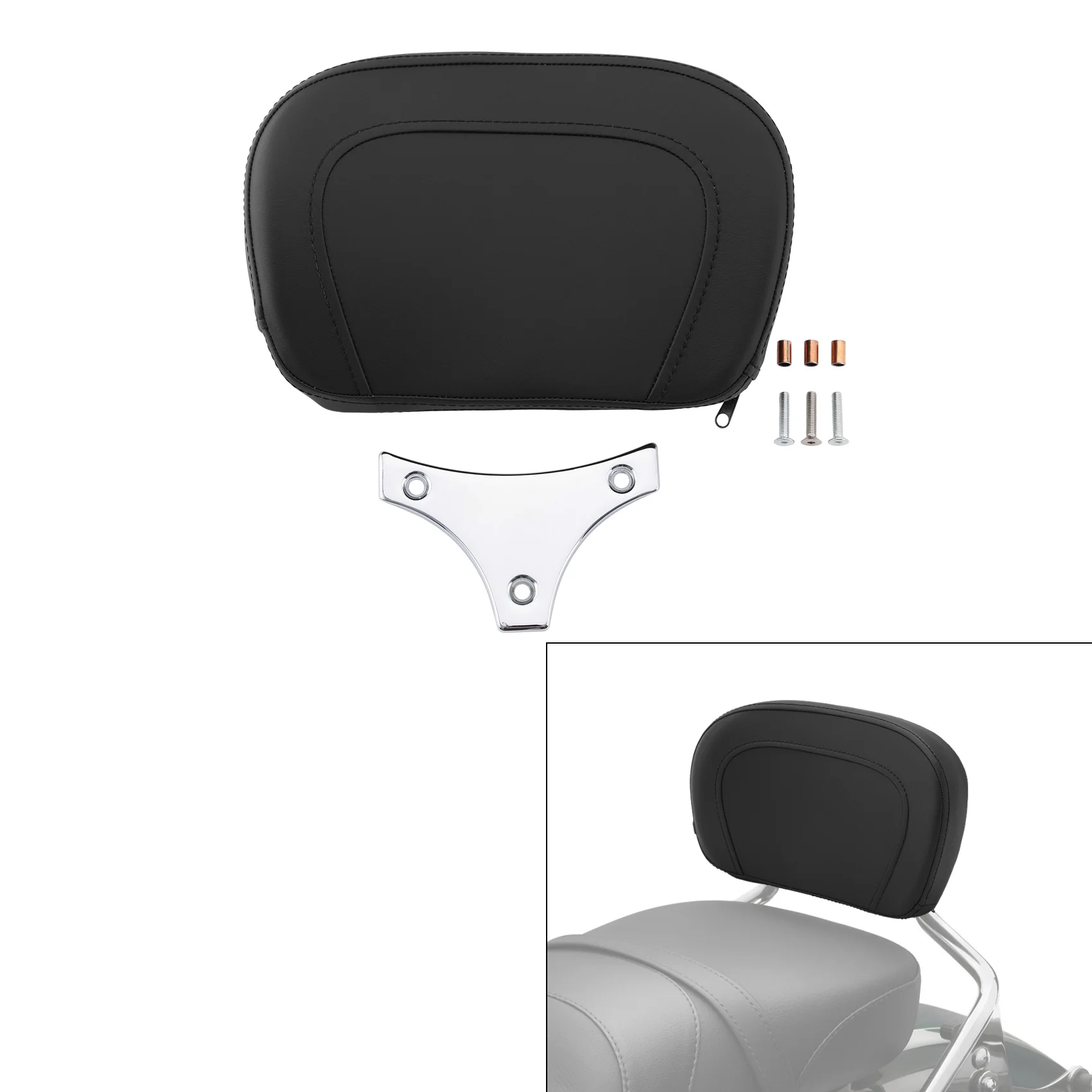 Motorcycle Sissy Bar Passenger Backrest Pad For Harley Touring Road King Street Electra Glide FLHX FLHTCU 1997-2022 2019
Motorcycle Sissy Bar Passenger Backrest Pad For Harley Touring Road King Street Electra Glide FLHX FLHTCU 1997-2022 2019