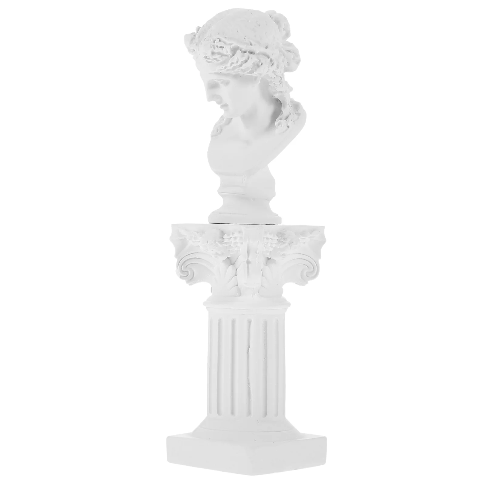 Statue Ornaments Column Figurines Greek Sculpture Decoration Resin Exquisite Decorate
Statue Ornaments Column Figurines Greek Sculpture Decoration Resin Exquisite Decorate