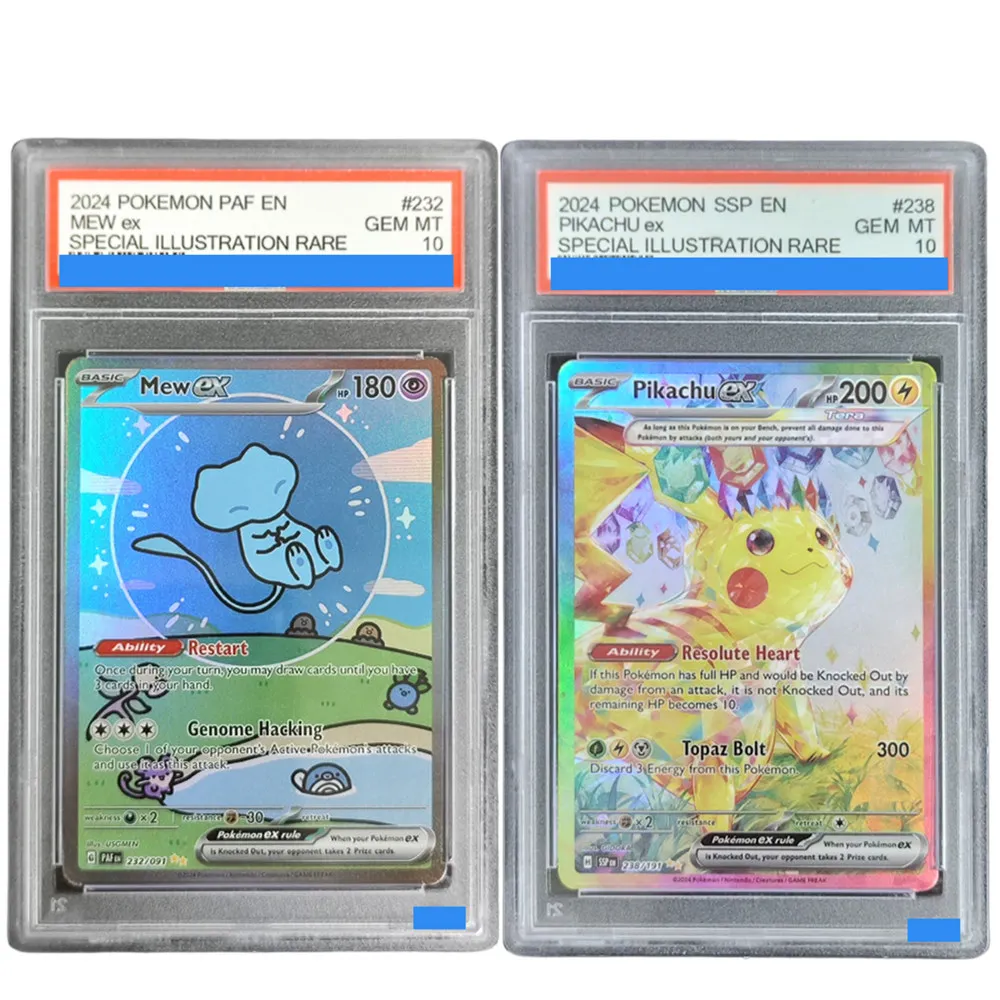 Накладки Pokemon English Paldean Diy 2024. # 232 Mew Ex Аутентификация 10 Коллекционная карточная игрушка
Накладки Pokemon English Paldean Diy 2024. # 232 Mew Ex Аутентификация 10 Коллекционная карточная игрушка