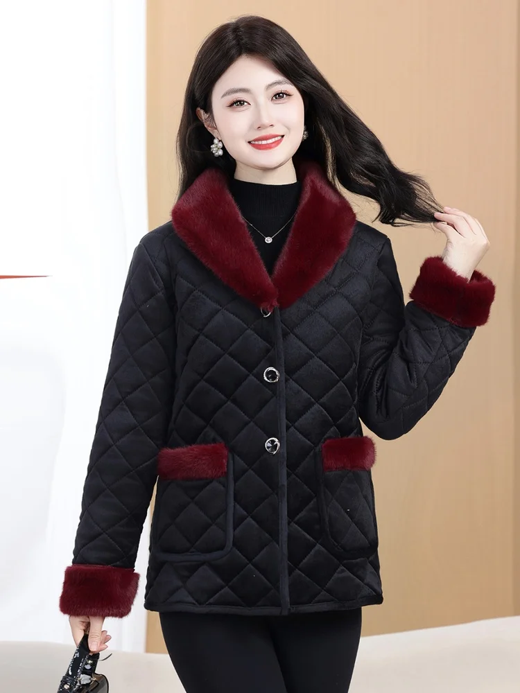 Модное утепленное хлопковое пальто 2025 года, новая зимняя коллекция, женское пальто с меховым воротником, приталенное, теплое, с длинными рукавами, цветное
Модное утепленное хлопковое пальто 2025 года, новая зимняя коллекция, женское пальто с меховым воротником, приталенное, теплое, с длинными рукавами, цветное