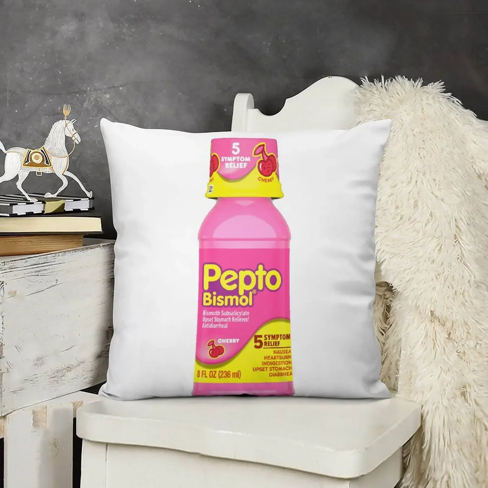 Pepto Bismol Throw Pillow pillowcases for sofa cushions Sofa Covers New year pillow
Pepto Bismol Throw Pillow pillowcases for sofa cushions Sofa Covers New year pillow
