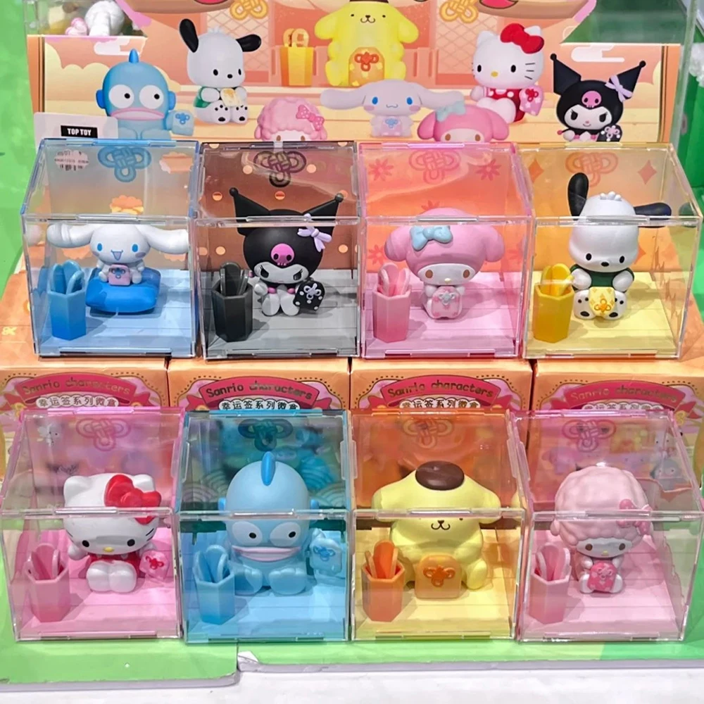 Оригинальная кукла Kuromi Cinnamoroll Melody понравико, серия счастливых знаков, Милая модель, игрушки, аниме фигурка, подарок для детей
Оригинальная кукла Kuromi Cinnamoroll Melody понравико, серия счастливых знаков, Милая модель, игрушки, аниме фигурка, подарок для детей