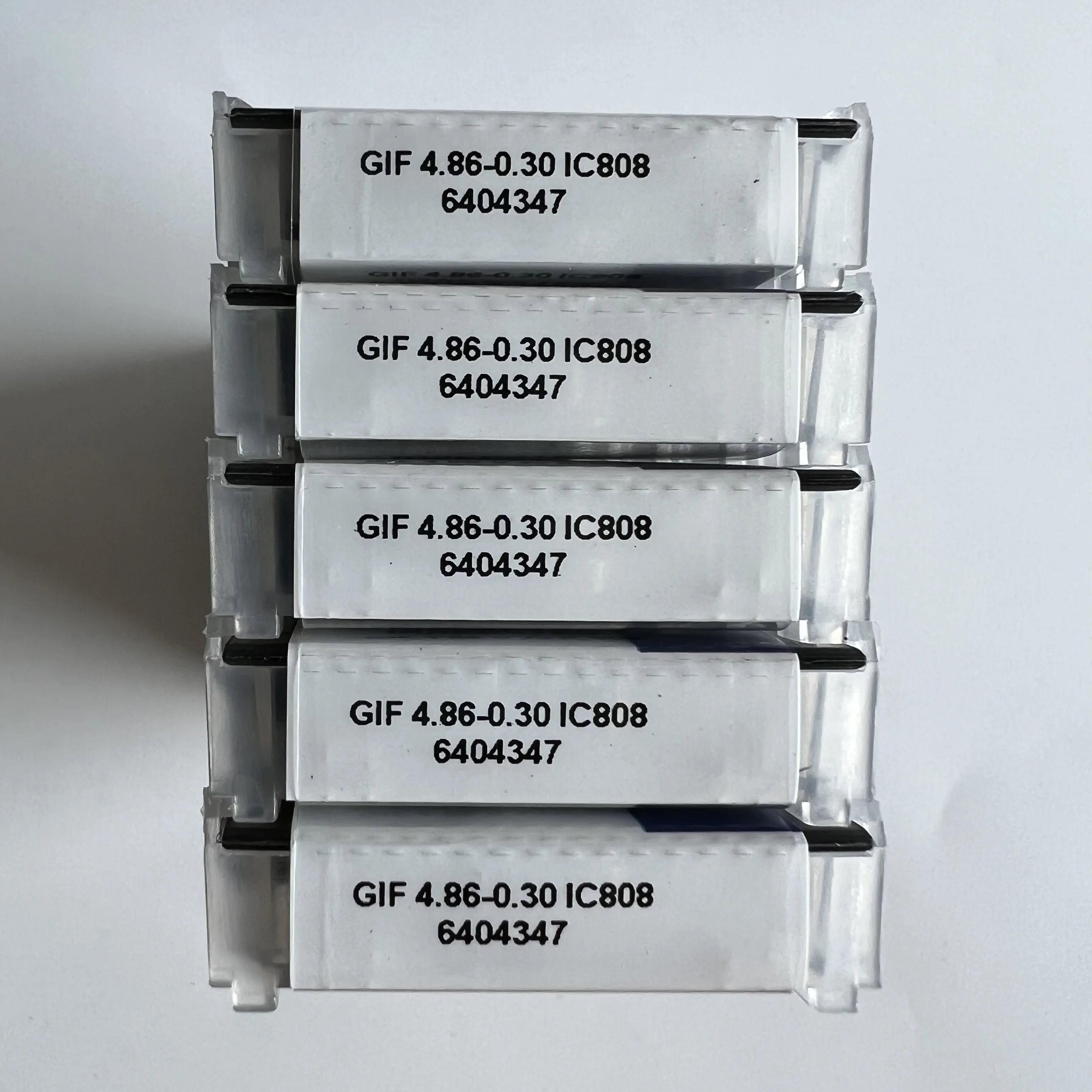 10pcs/box CNC lathe tool GIF4.86-0.30 IC808/GIF4.86-0.30 IC908/GIF5.00E-0.40 IC808/GIF5.00E-0.40 IC908/GIF5.00E-0.60 IC908
10pcs/box CNC lathe tool GIF4.86-0.30 IC808/GIF4.86-0.30 IC908/GIF5.00E-0.40 IC808/GIF5.00E-0.40 IC908/GIF5.00E-0.60 IC908