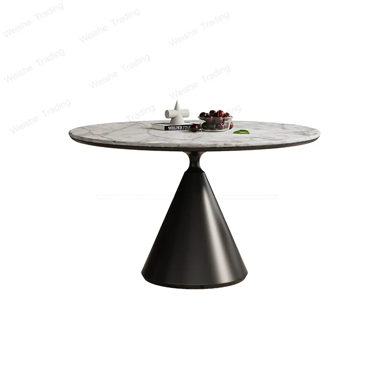 France Rock Plate Dining Tables Modern Luxury Black Creativity Round Table Kitchen Dining Room Furnitur Tavoli Da Pranzo FYDT
France Rock Plate Dining Tables Modern Luxury Black Creativity Round Table Kitchen Dining Room Furnitur Tavoli Da Pranzo FYDT